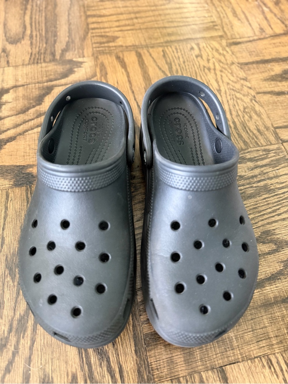 CROCS Slip-On Clogs in Black